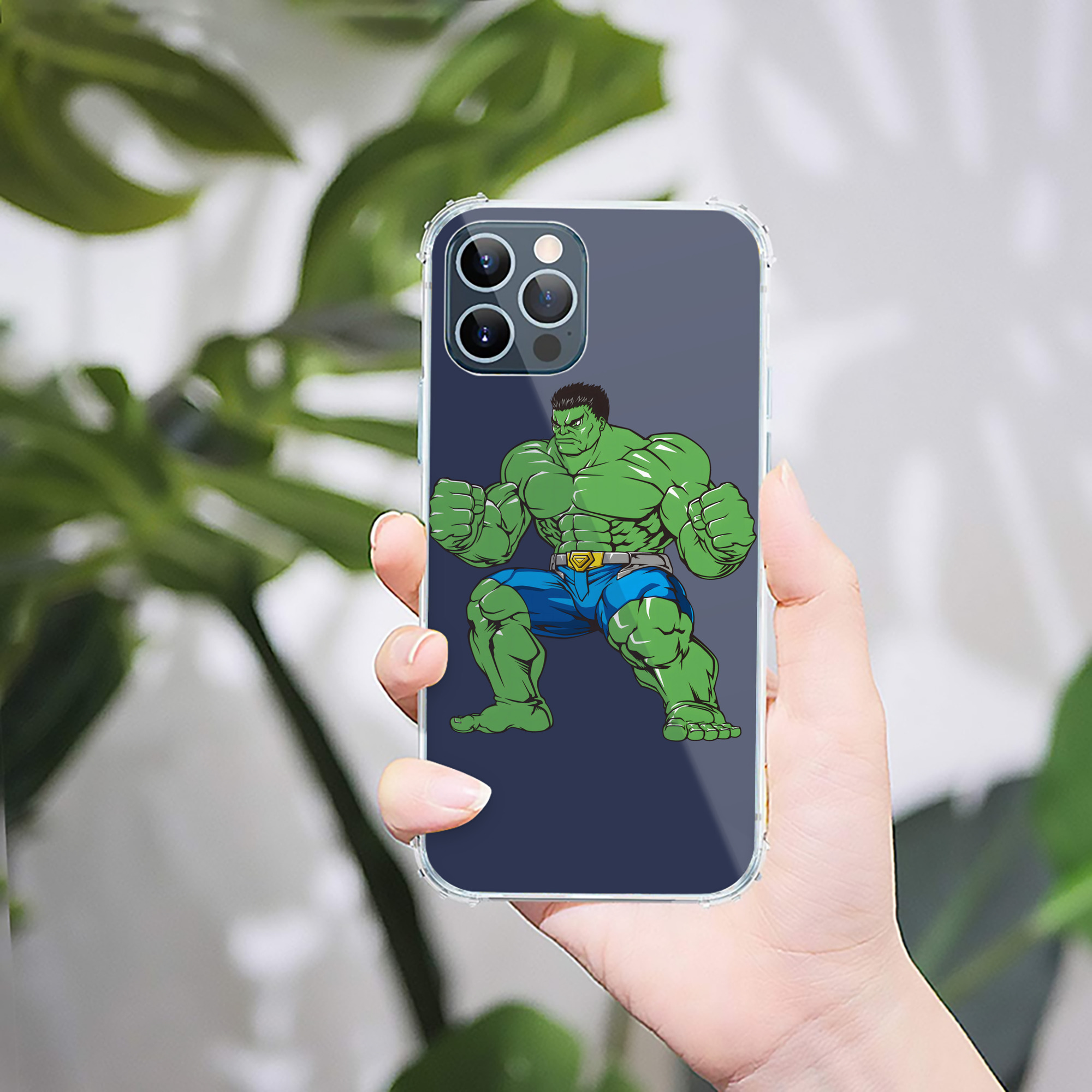 （画像用） アベンジャーズ The Avengers 【iPhone 12シリーズ対応】透明スマホケース（クリアソフトケース）